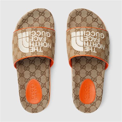 north face gucci slides|the north face gucci tracksuit.